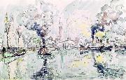 Paul Signac Cherbourg USA oil painting artist